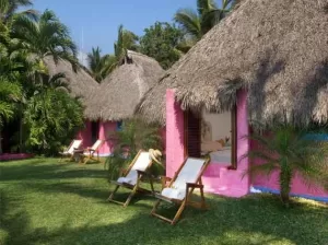 Bungalows Casitas de las Flores in Playa Rosa Careyes