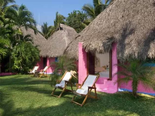 Bungalows Casitas de las Flores in Playa Rosa Careyes