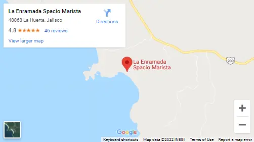 La Enramada Espacio Marista Punta Perula Map and Location